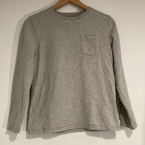 Boys gray long sleeve t-shirt